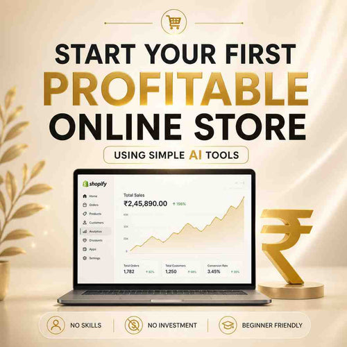 ₹179 product img 1: "ZVIBED AI Store Launch System ebook India beginner guide"